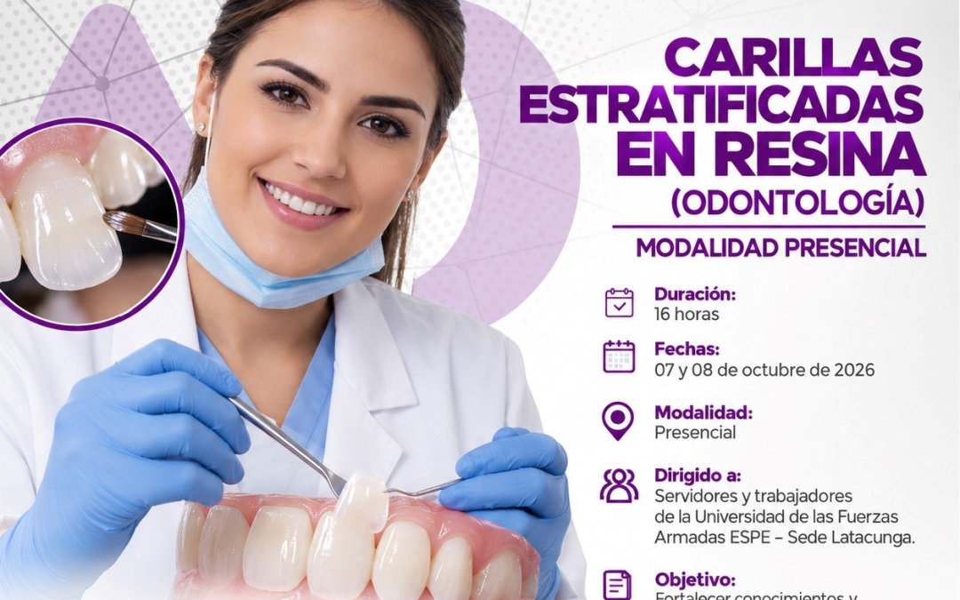 CARILLAS ESTRATIFICADAS EN RESINA (ODONTOLOGÍA) (MODALIDAD PRESENCIAL)